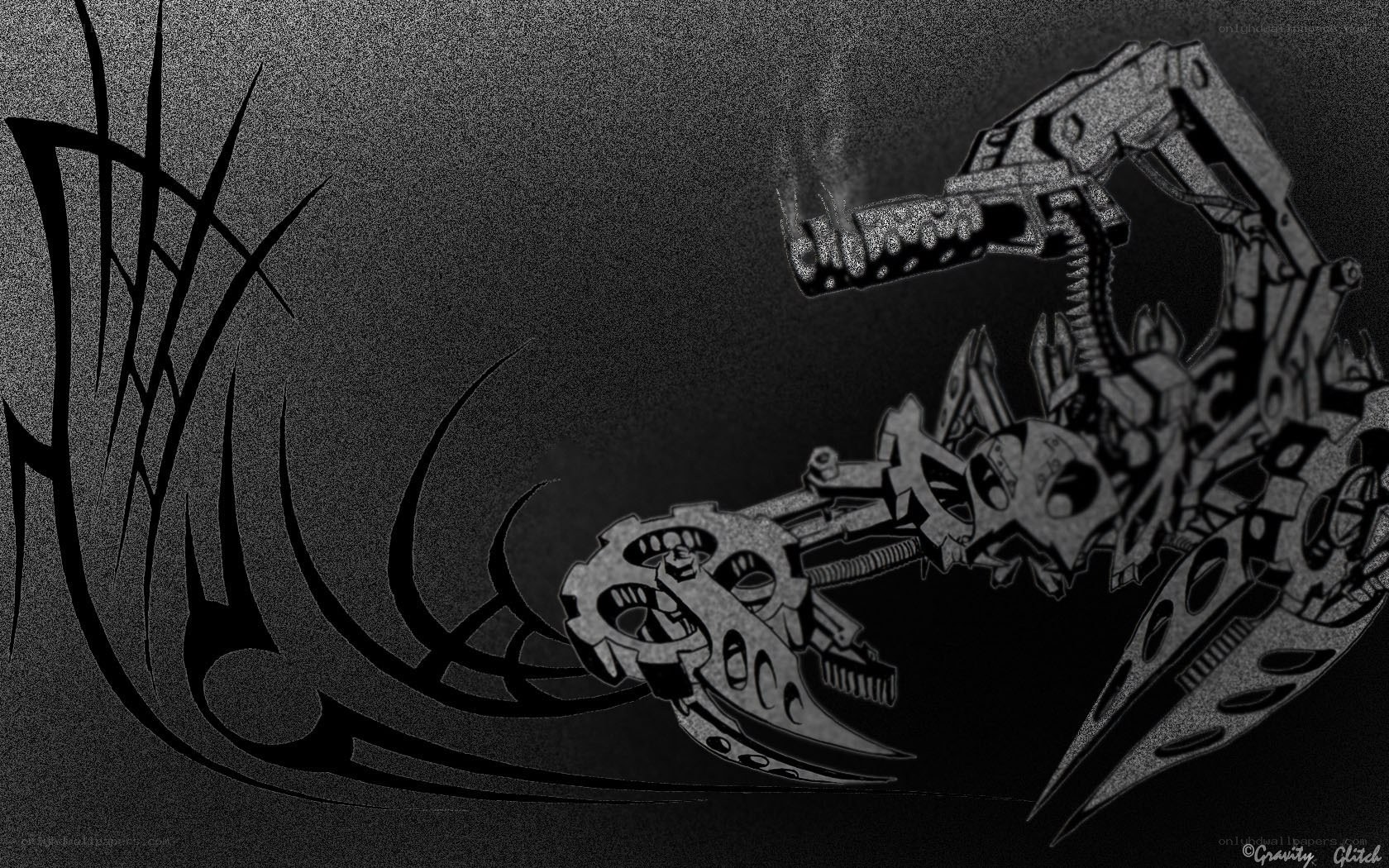 mechanical scorpion artwork