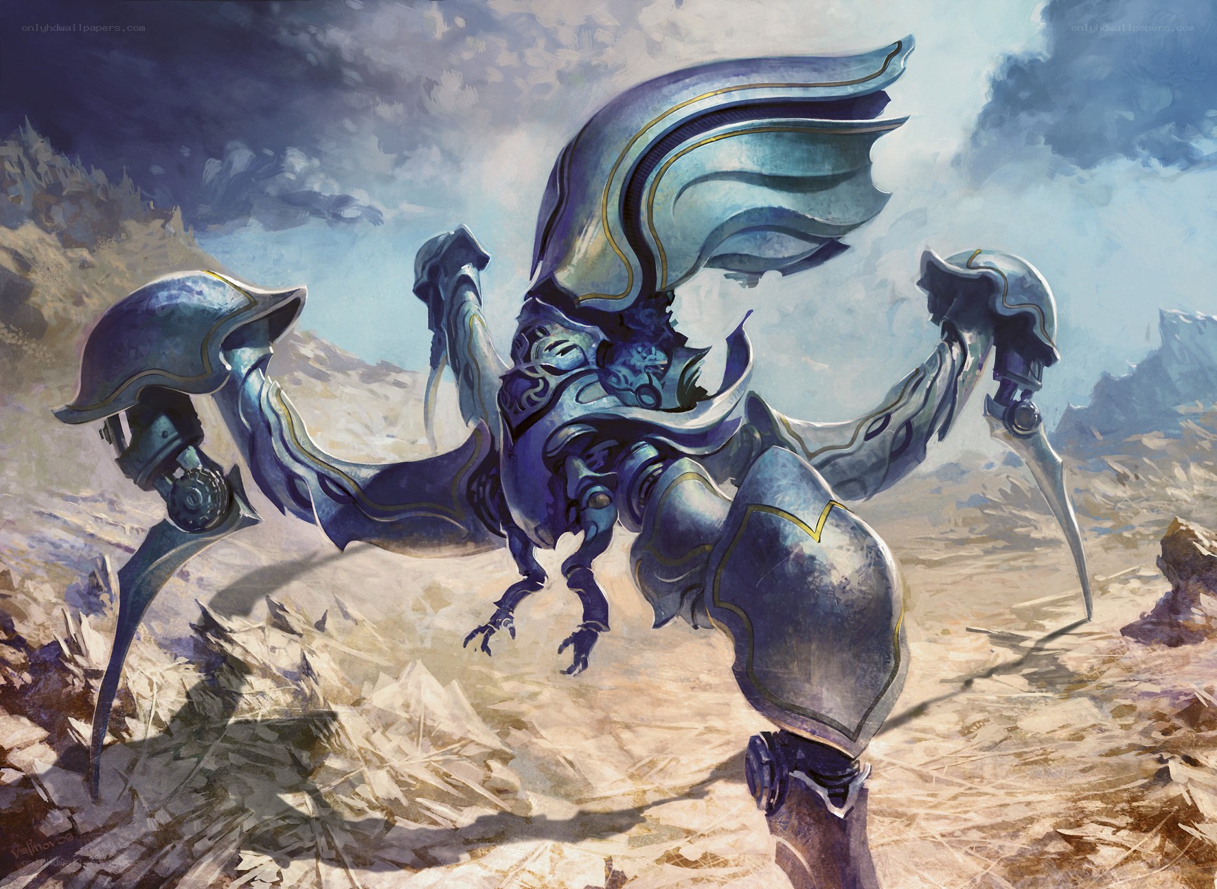 Mechanical Scorpion Creature