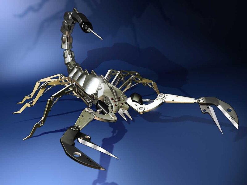mechanical scorpion robot
