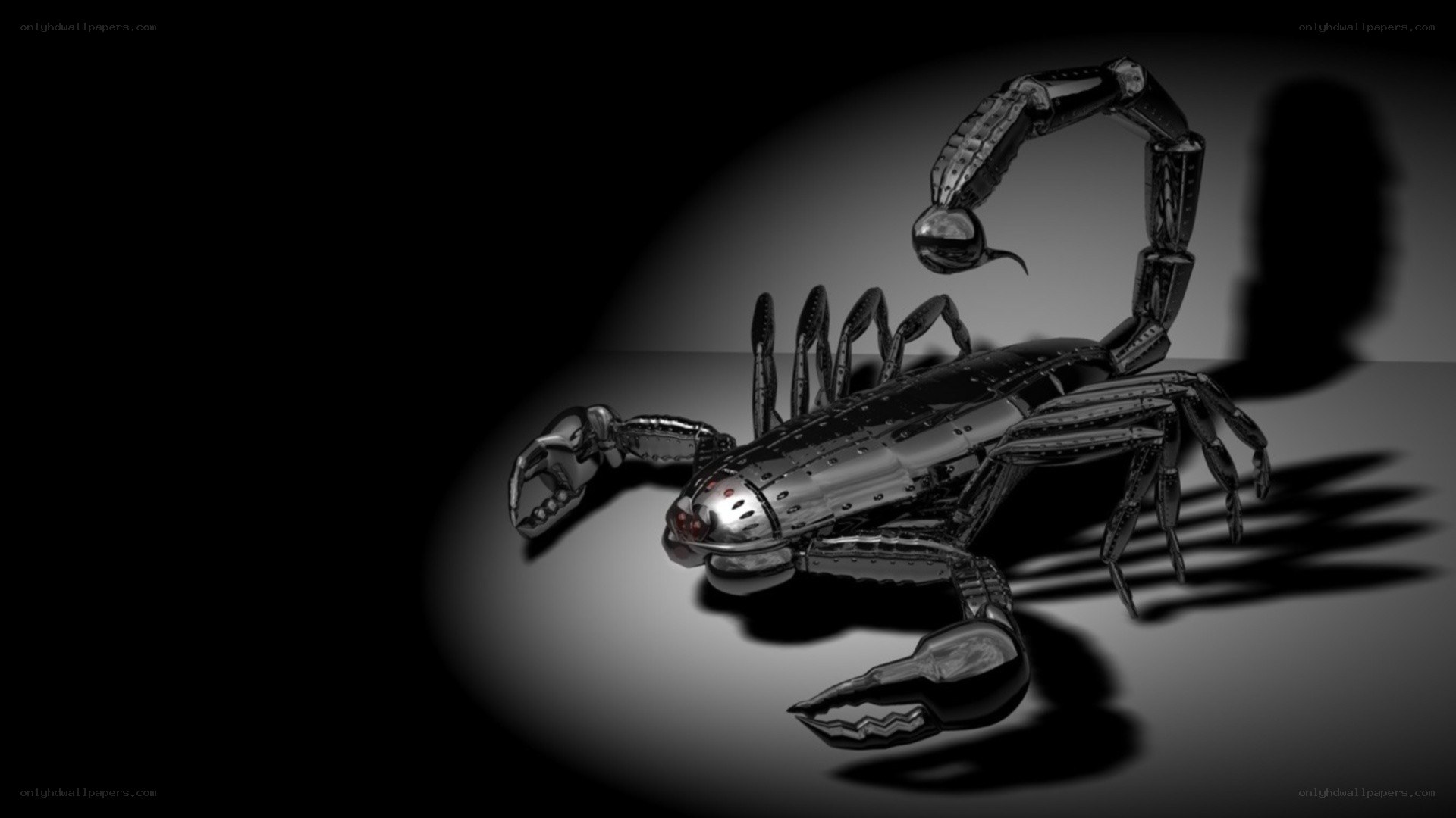 mechanical scorpion sculpture
