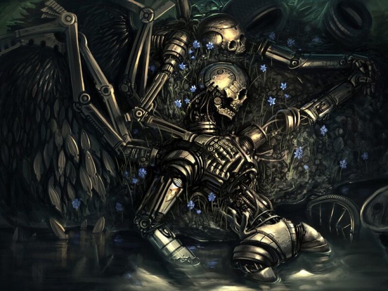 Mechanical Skeletons in Water