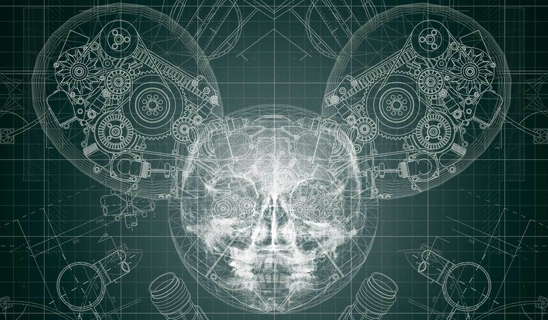 Mechanical Skull Blueprint