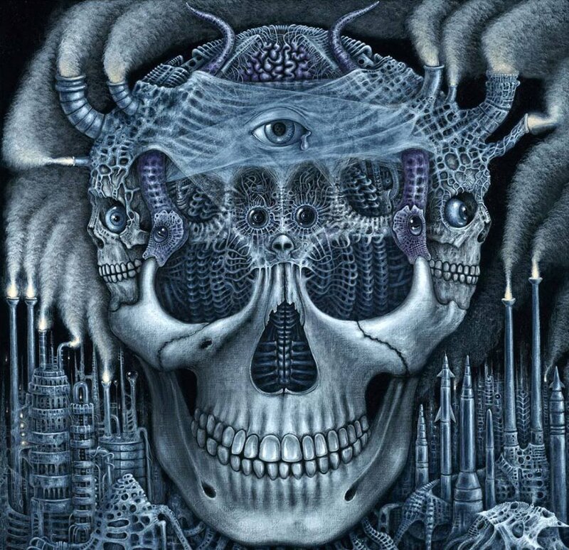 Mechanical Skull City