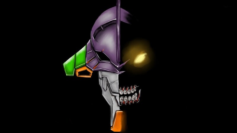 Mechanical Skull — Purple