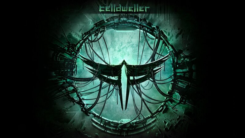 Mechanical Skull Structure — Green