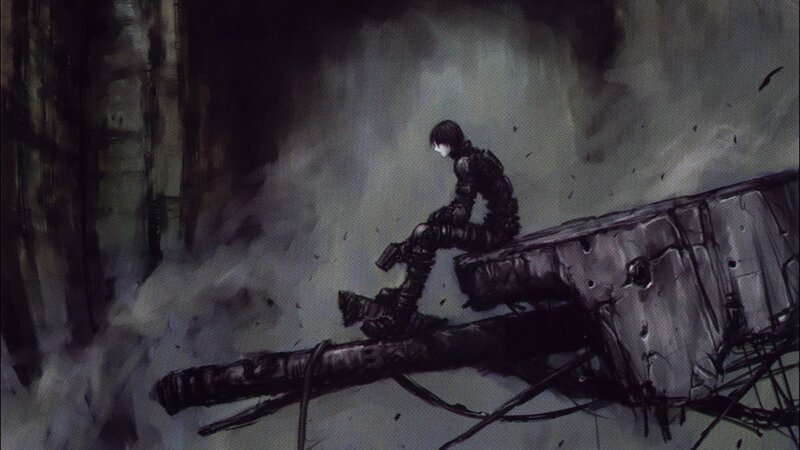 Mechanical Soldier Sitting