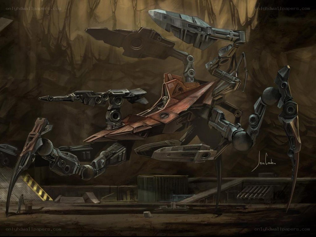 Mechanical spider robot