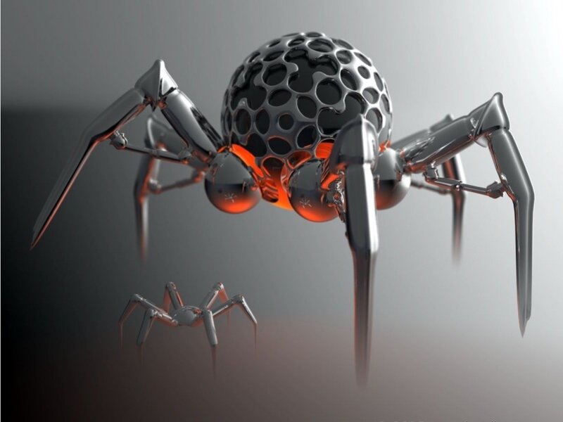 mechanical spider robots