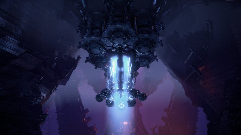 Mechanical Structure in Cavern