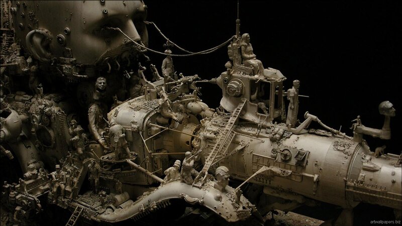 Mechanical Submarine Model
