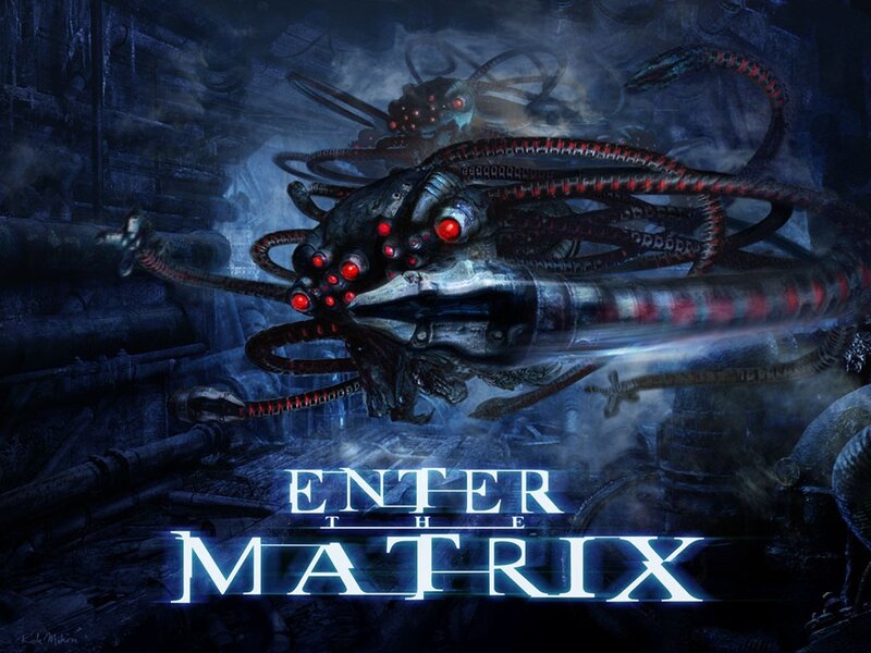 Mechanical Tentacle Creature — Blue