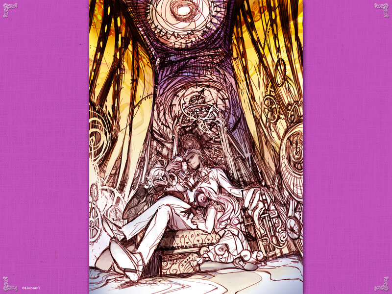 Mechanical throne with figures