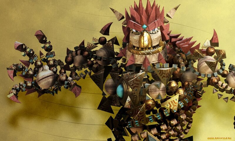 mechanical tribal creature