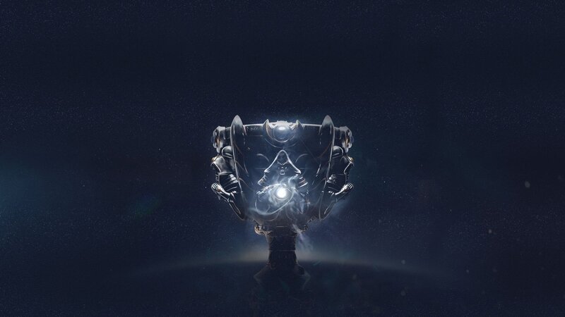 Mechanical Trophy in Space