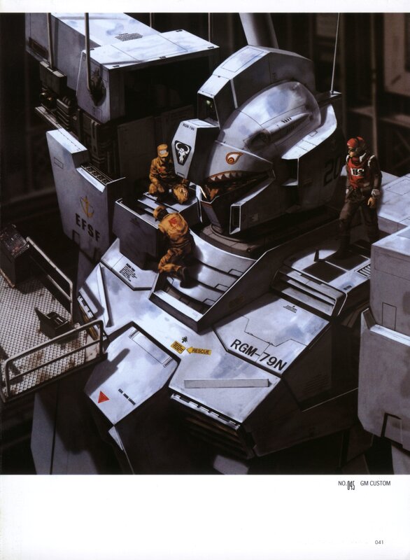 Mechanical unit with crew