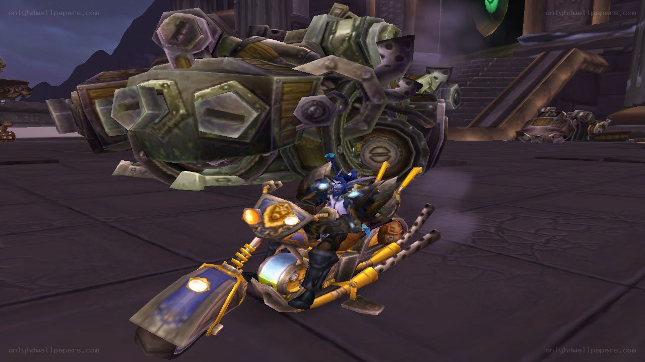 Mechanical vehicle in game