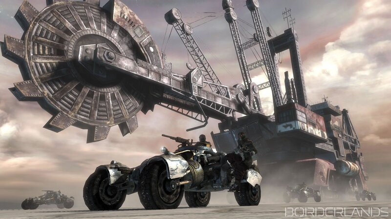Mechanical Vehicles in Desert