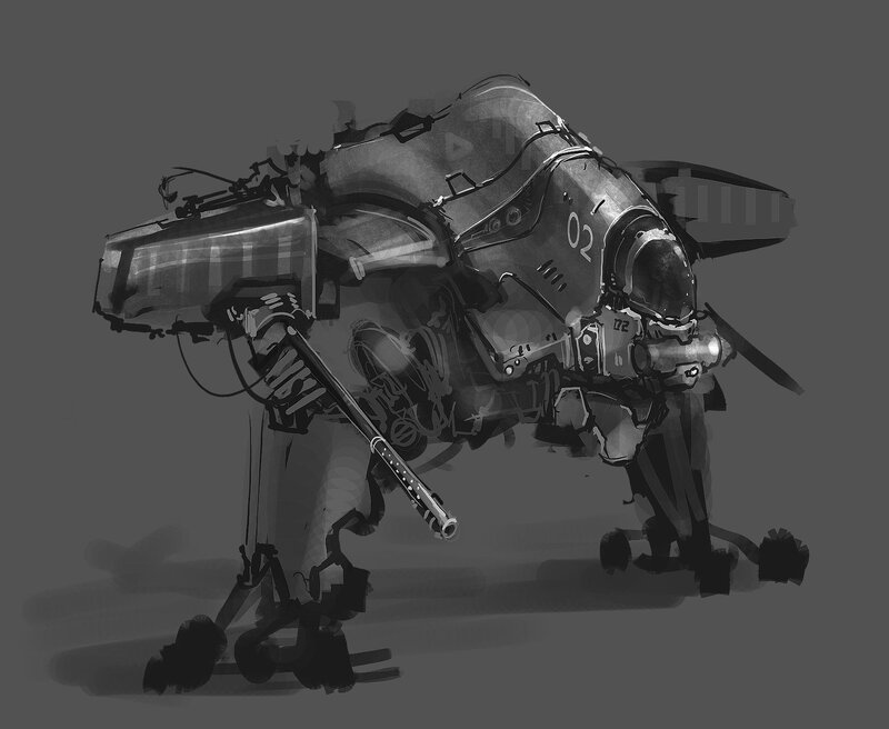 mechanical walker concept