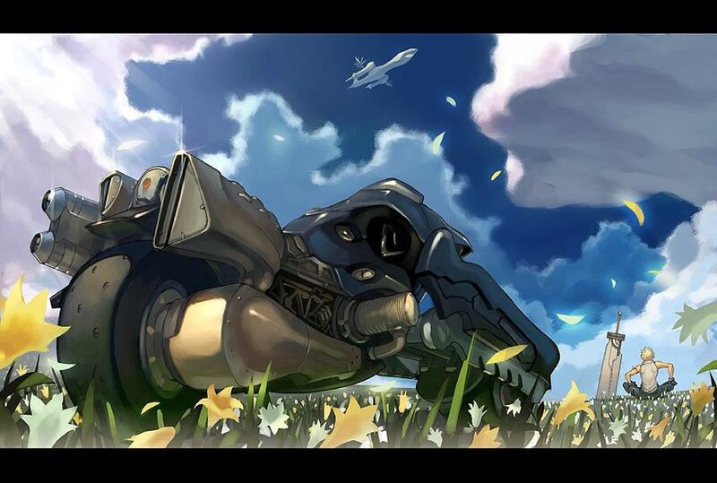 Mechanical Walker in Field