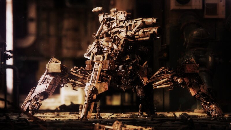 Mechanical War Machine — Brown