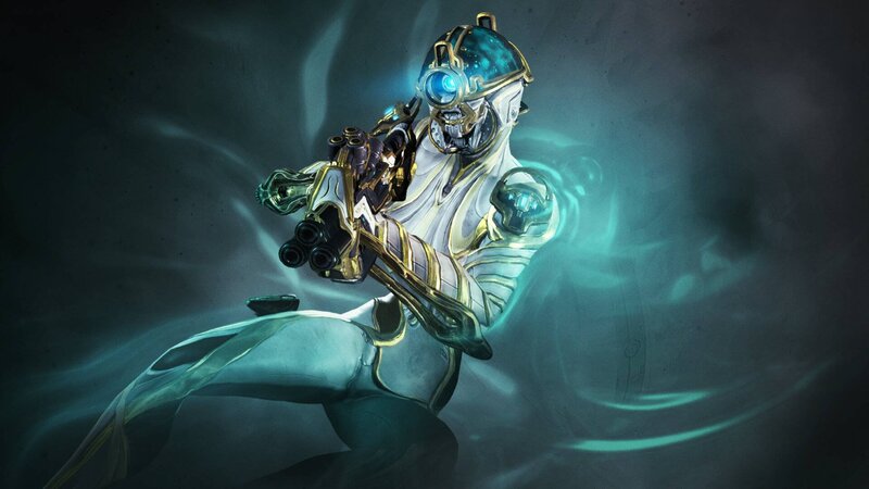 Mechanical Warrior in Armor — White