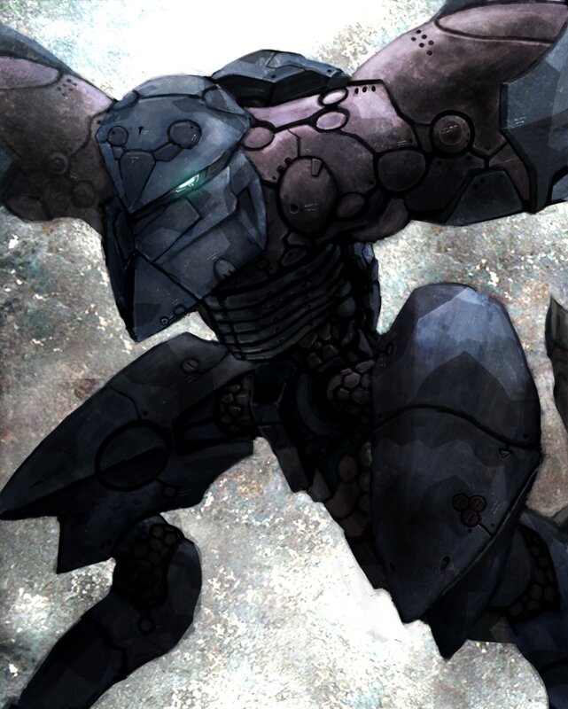 mechanical warrior robot