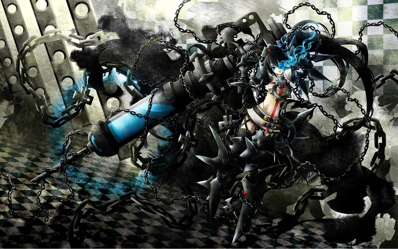 mechanical warrior with chains