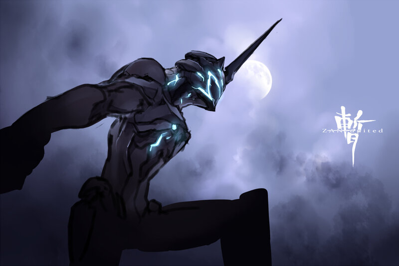 Mechanical Warrior with Horn