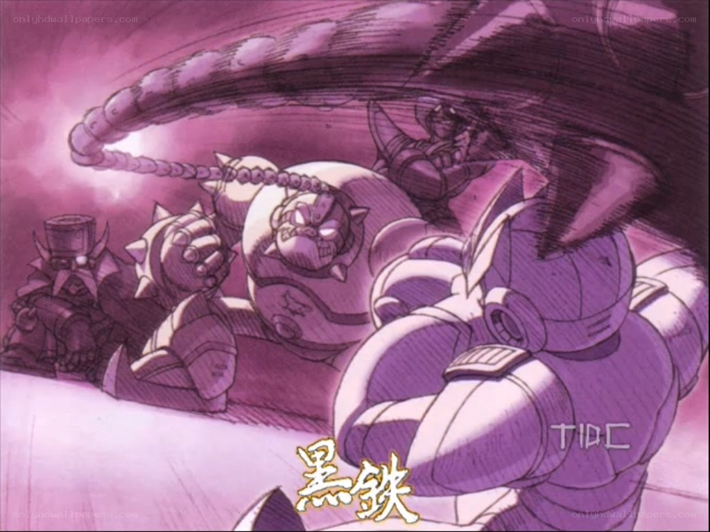 Mechanical warriors in battle