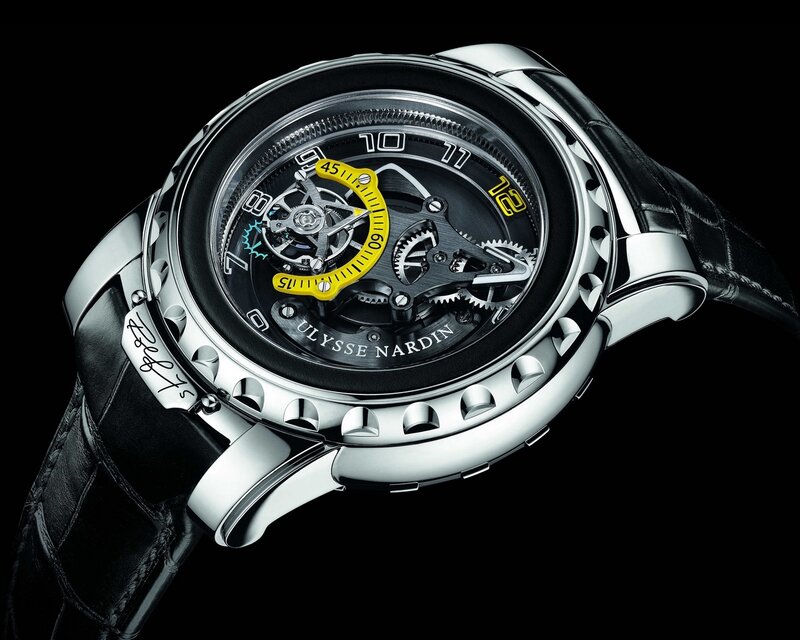 Mechanical Watch — Black, Dramatic