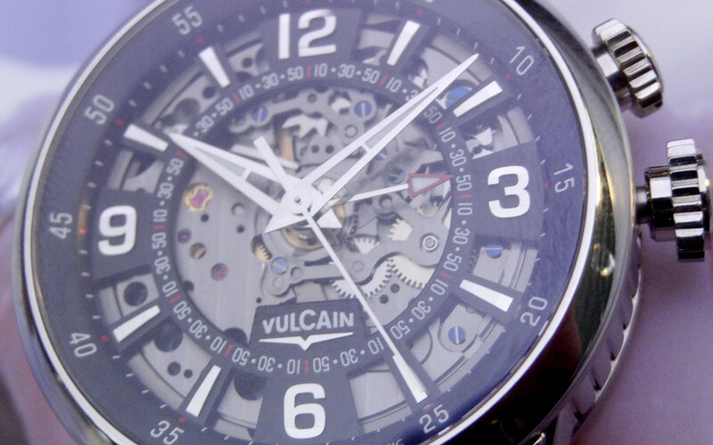 Mechanical Watch Face — Black