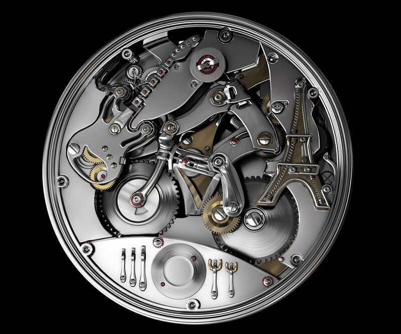Mechanical Watch Movement — Silver, Technical