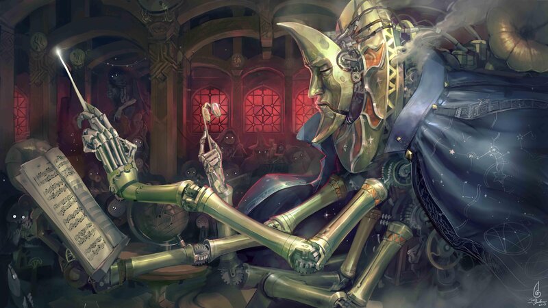 Mechanical Wizard Conducting