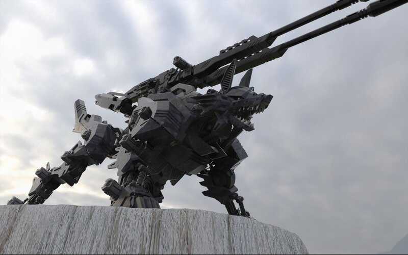 Mechanical Wolf Robot — Gray