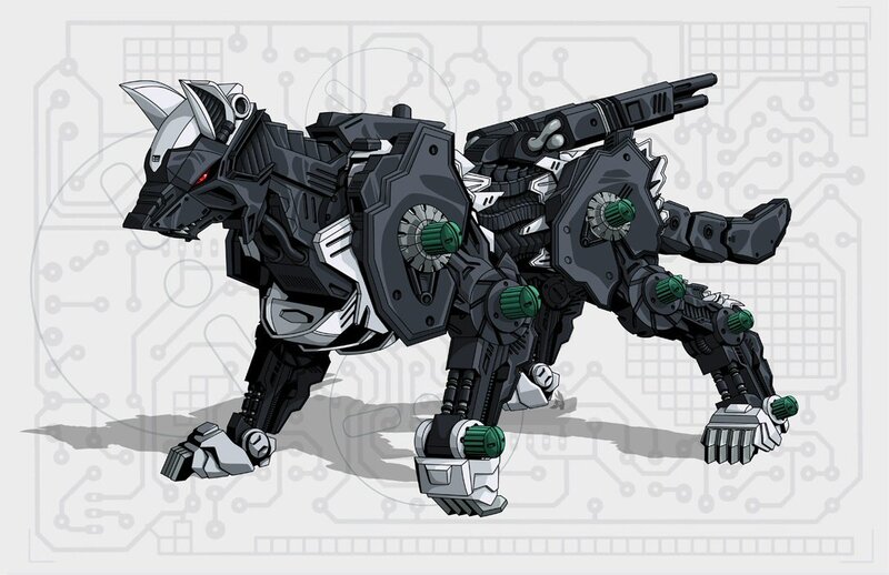 mechanical wolf robot