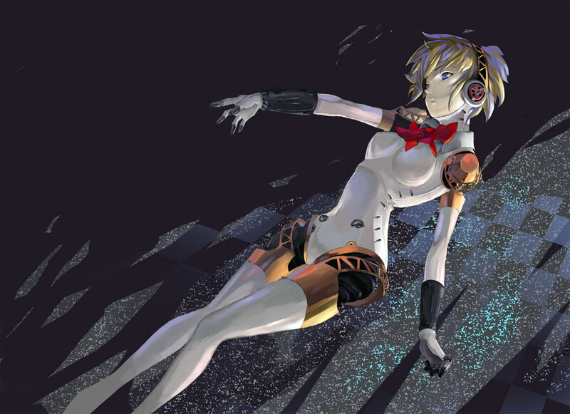 Mechanical Woman in Motion — White