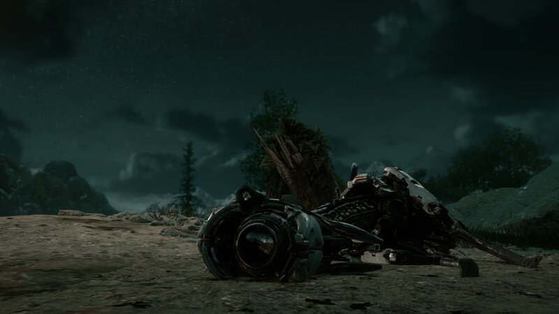Mechanical Wreckage — Dark Green