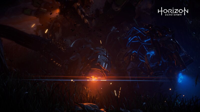 Mechanical Wreckage in Grass
