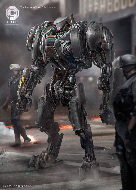 Mechanized Police Robot