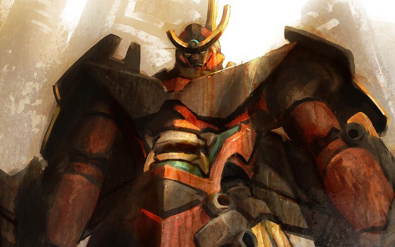 Mechanized Samurai Warrior