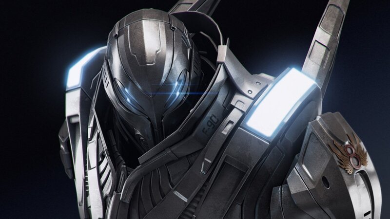 Mechanized Soldier — Black, Dramatic