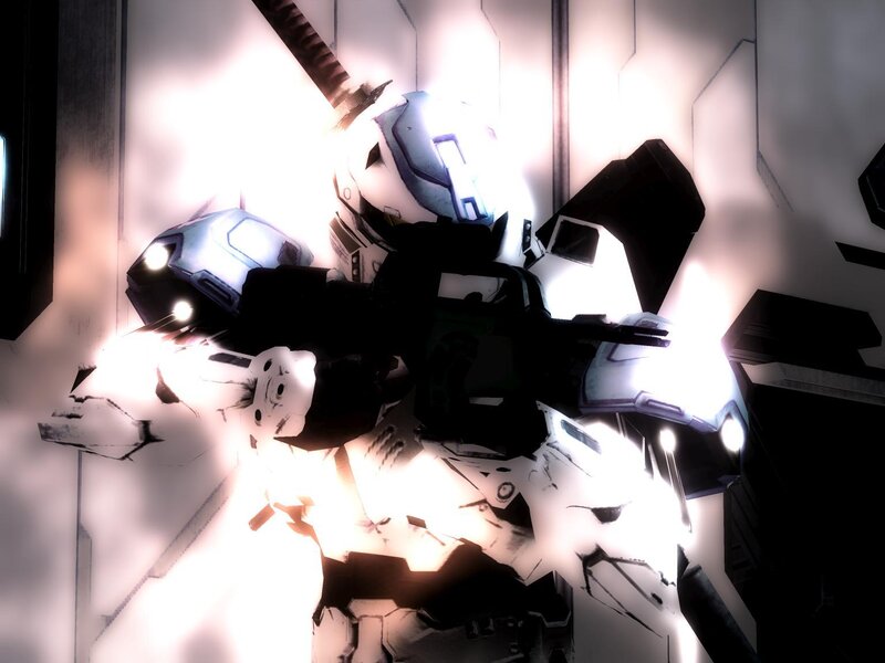 Mechanized Soldier in Combat