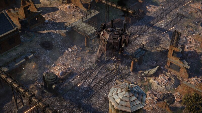 Mechanized Tank on Tracks