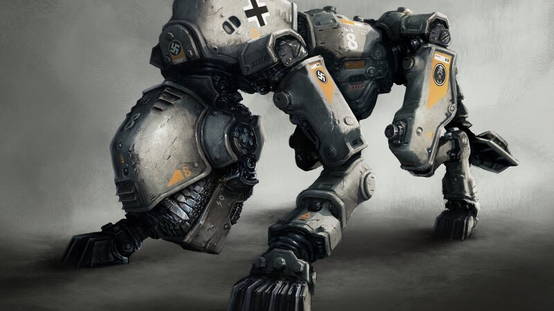 mechanized war machine