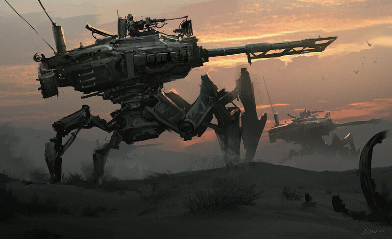 Mechanized War Machines — Orange