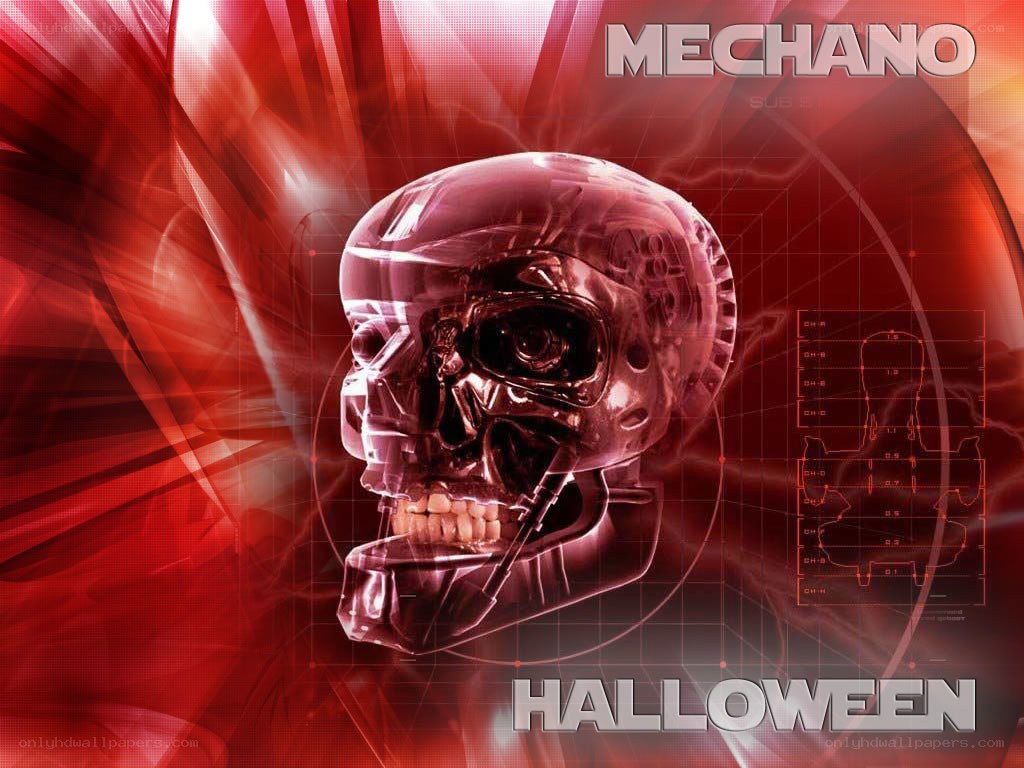 Mechano Halloween artwork