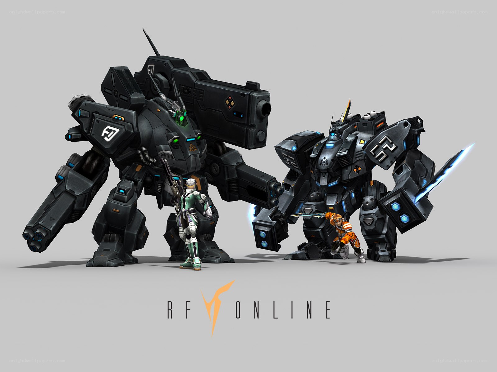 Mechs and pilots in RF Online