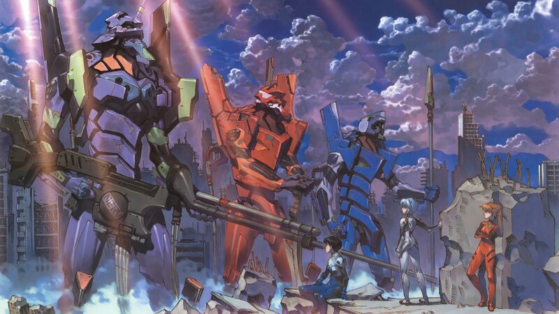 Mechs and Pilots in Ruins — Blue