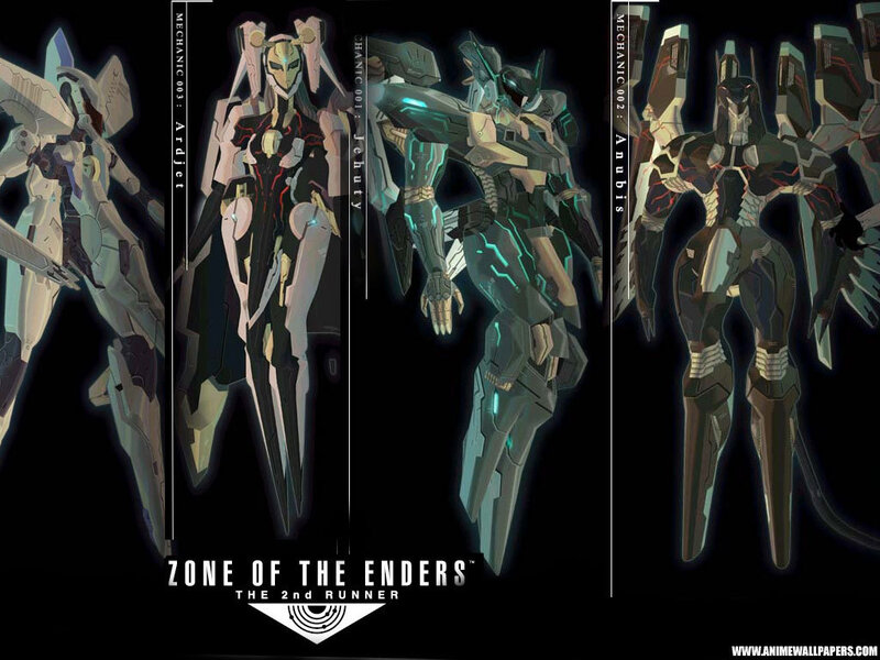 Mechs from Zone of the Enders