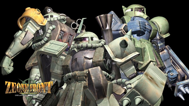 Mechs in Combat Formation — Green